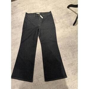 NWT Madewell 11" High-Rise Jeans Size dark blue